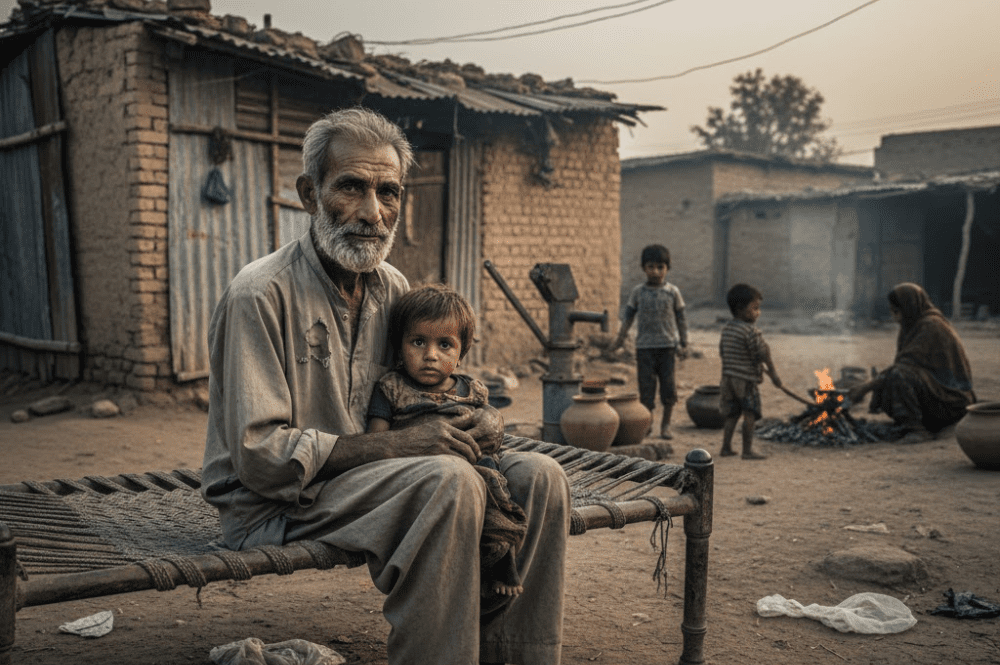poverty is the main issue in Pakistan
 