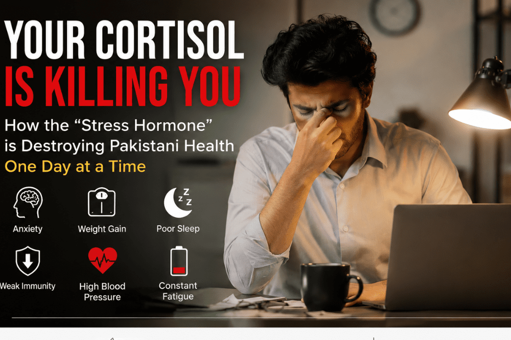 Your Cortisol is Killing You | Stress and Health in Pakistan